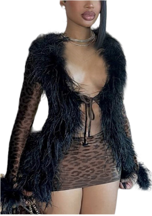 Cheetah Fur set