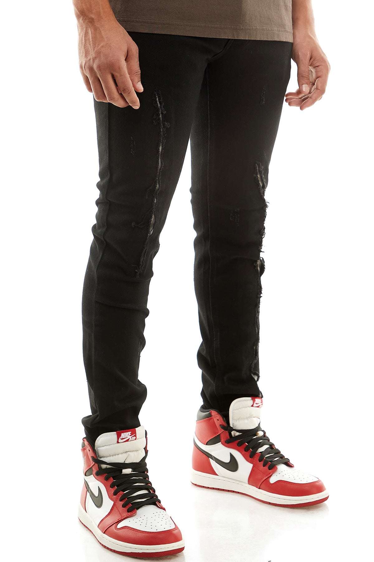 Black denim