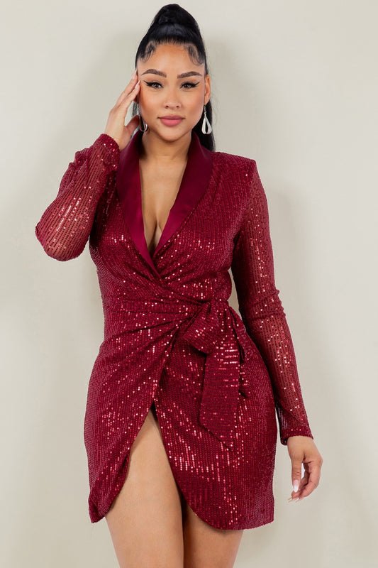 Ruby Sequin Dress
