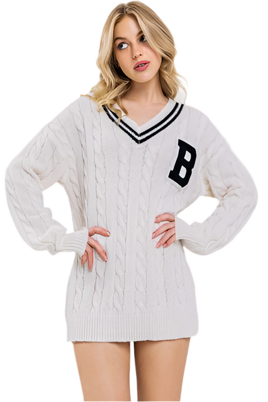 Cozy Vneck Sweater